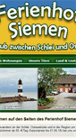 Mobile Screenshot of ferienhofsiemen.de